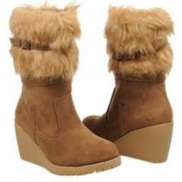 Jellypop Tan Boots - Picture 1 of 5